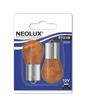 NEOLUX BAU15s 12V 21W PY21W pomarańczowa