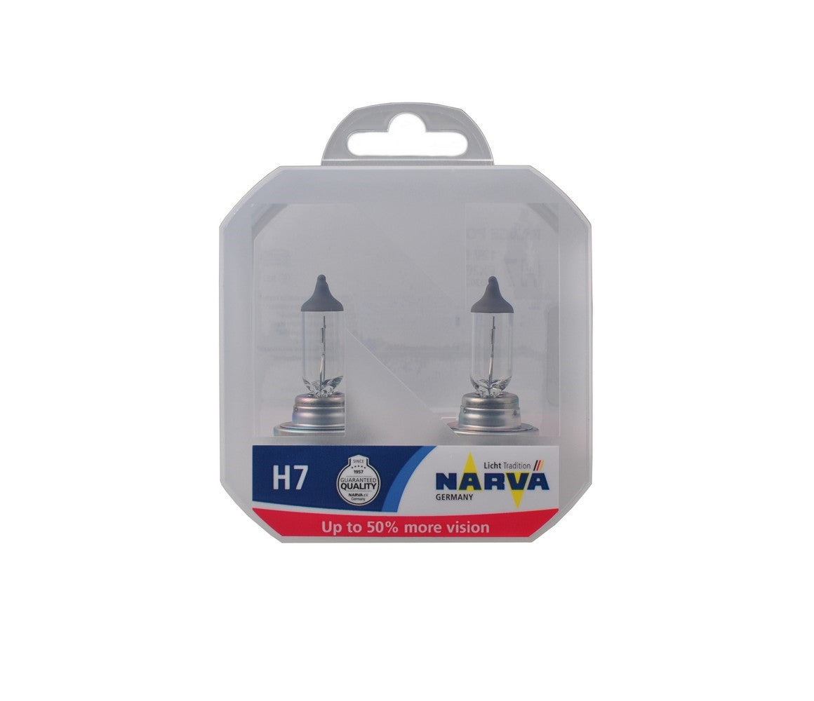 NARVA SET H7 RP50+ PX26d 55W 12V