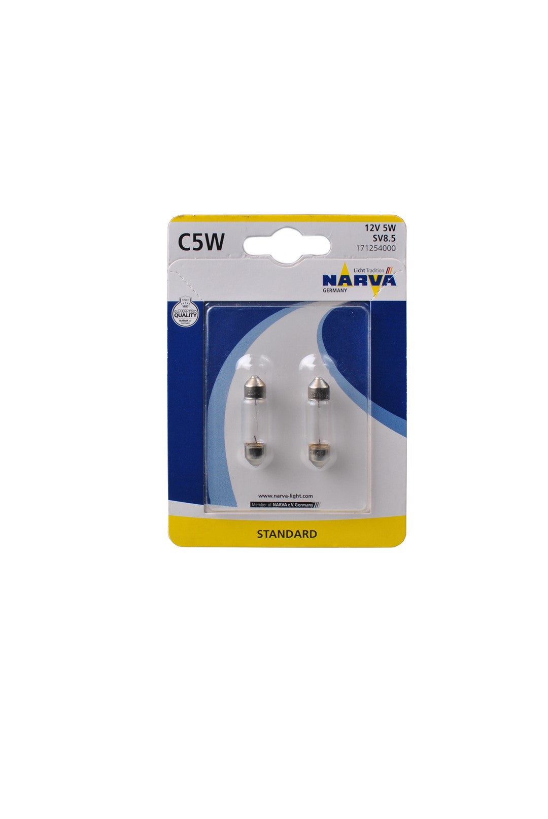 NARVA C5W 11x35 SV8,5 5W 12V