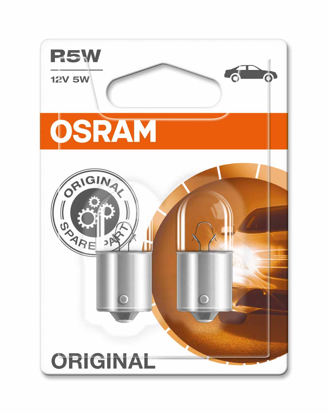 OSRAM O5007-02B BA15s 12V 5W R5W