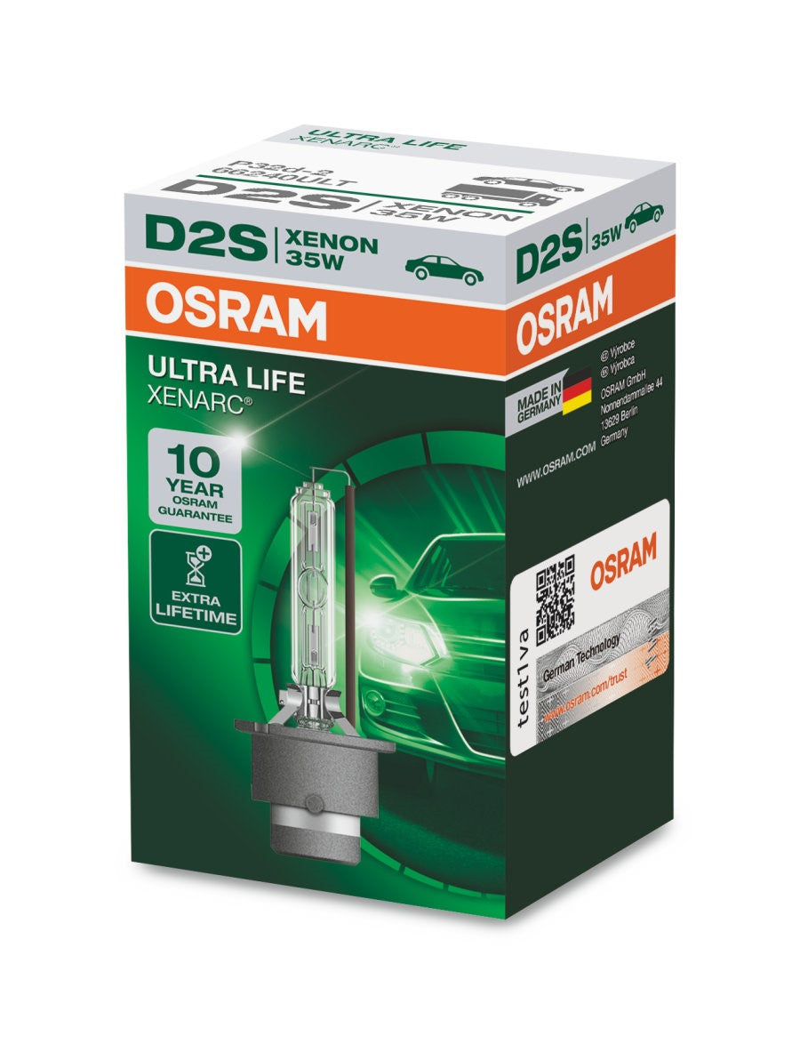 Osram XENARC ULTRA LIFE D2S P32d-2 V 35W 66240ULT-HCB