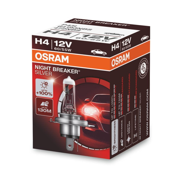 NIGHT BREAKER® SILVER H4