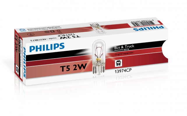 Philips WB T5 24V2W W2x4,6d CP