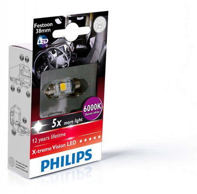 Philips X-tremeUltinon gen2 Fest 10.5x38 LED 24944 6000K 24V 1W X1 24V 1W X1&
