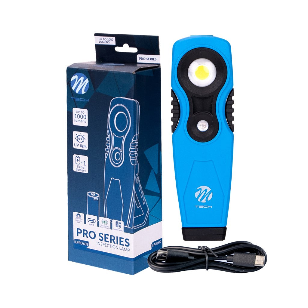 Inspektionslampe M-TECH PRO 15W + 3W COB