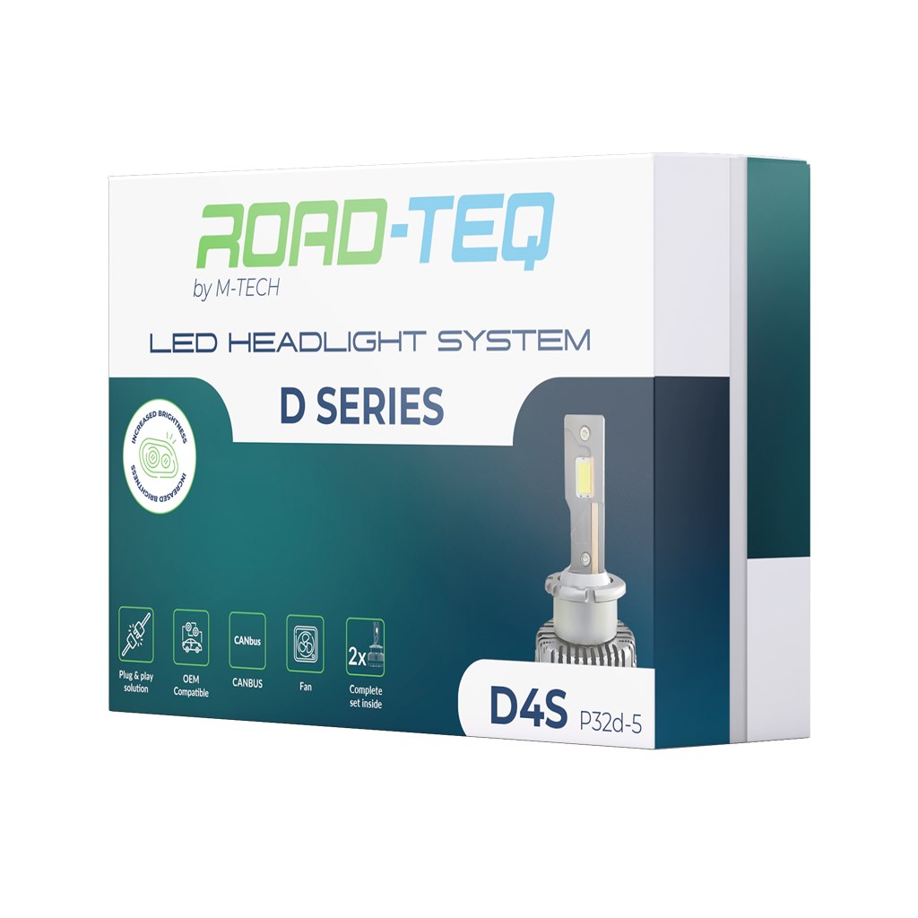 D4S LED - Plug&Play - 2pcs/set