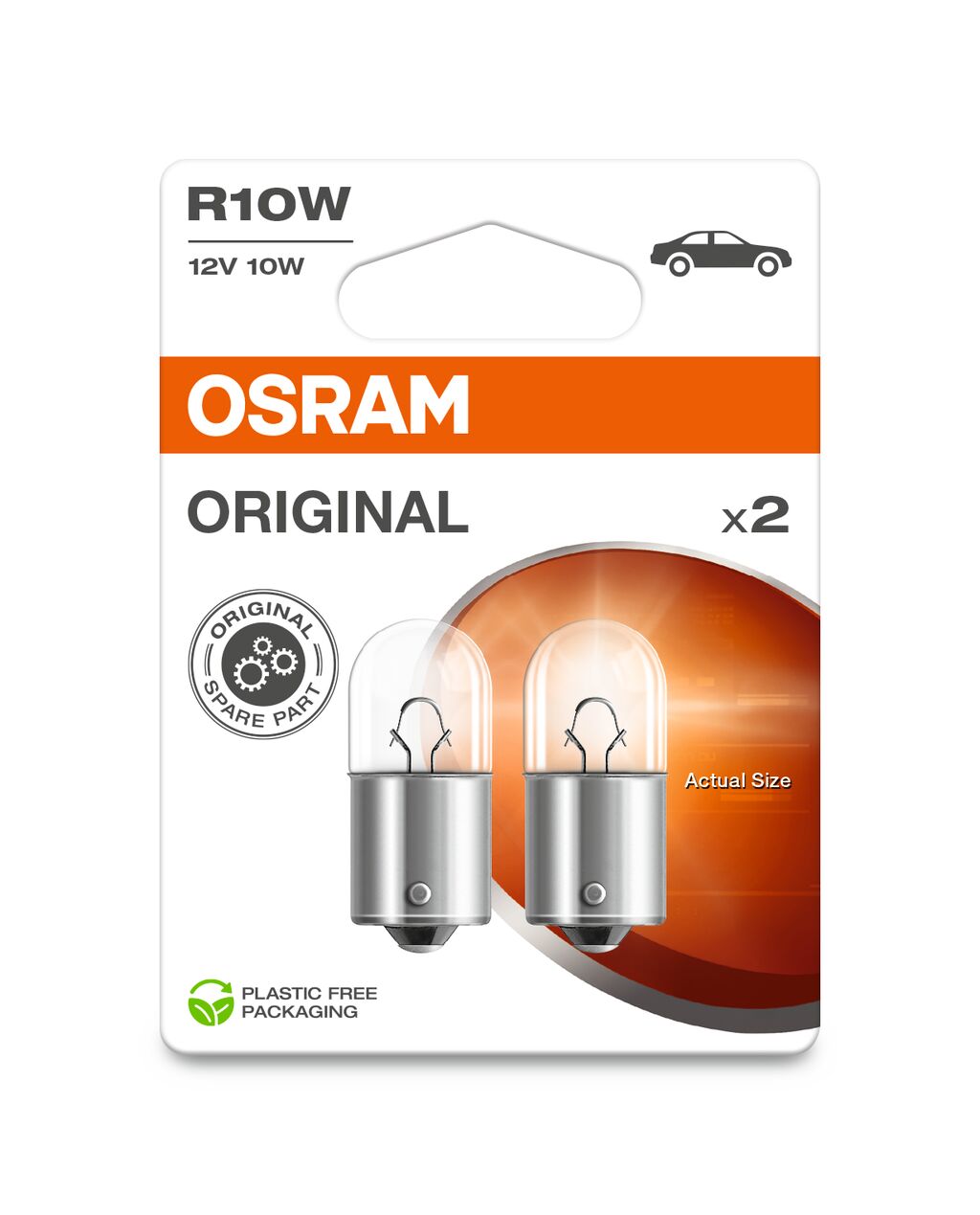 OSRAM ORIGINAL 5008-2BL R10W BA15s 12V 10W