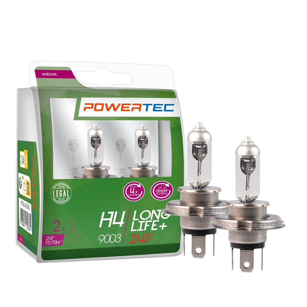 Powertec Long Life H4 24V DUO