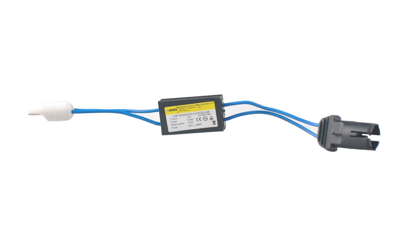 Widerstand W5W LED Warnung Ausschaltung
