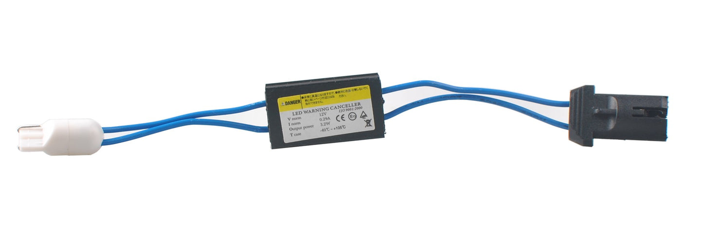 Widerstand W5W LED Warnung Ausschaltung