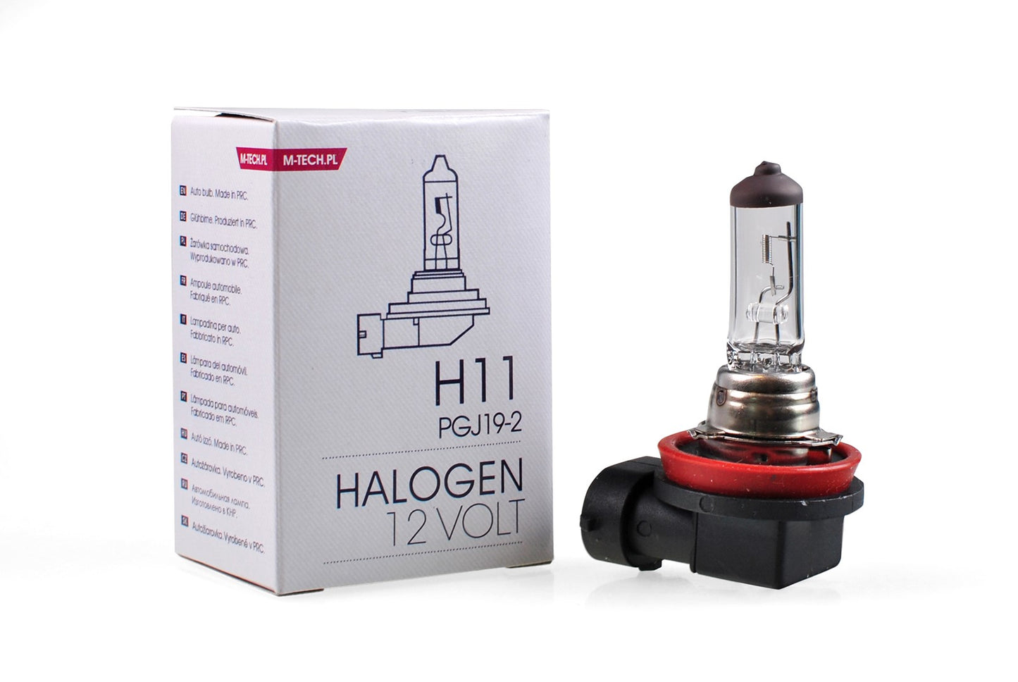 Halogenlampe M-TECH H11 PGJ19-2 55W 12V