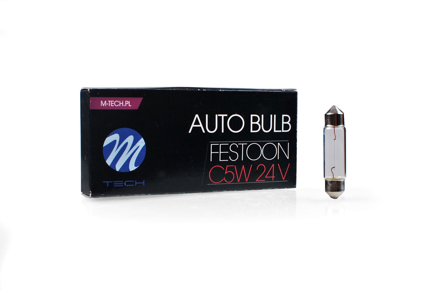 Glühlampe M-TECH C5W 41mm 5W T11x41 SV8.5 24V