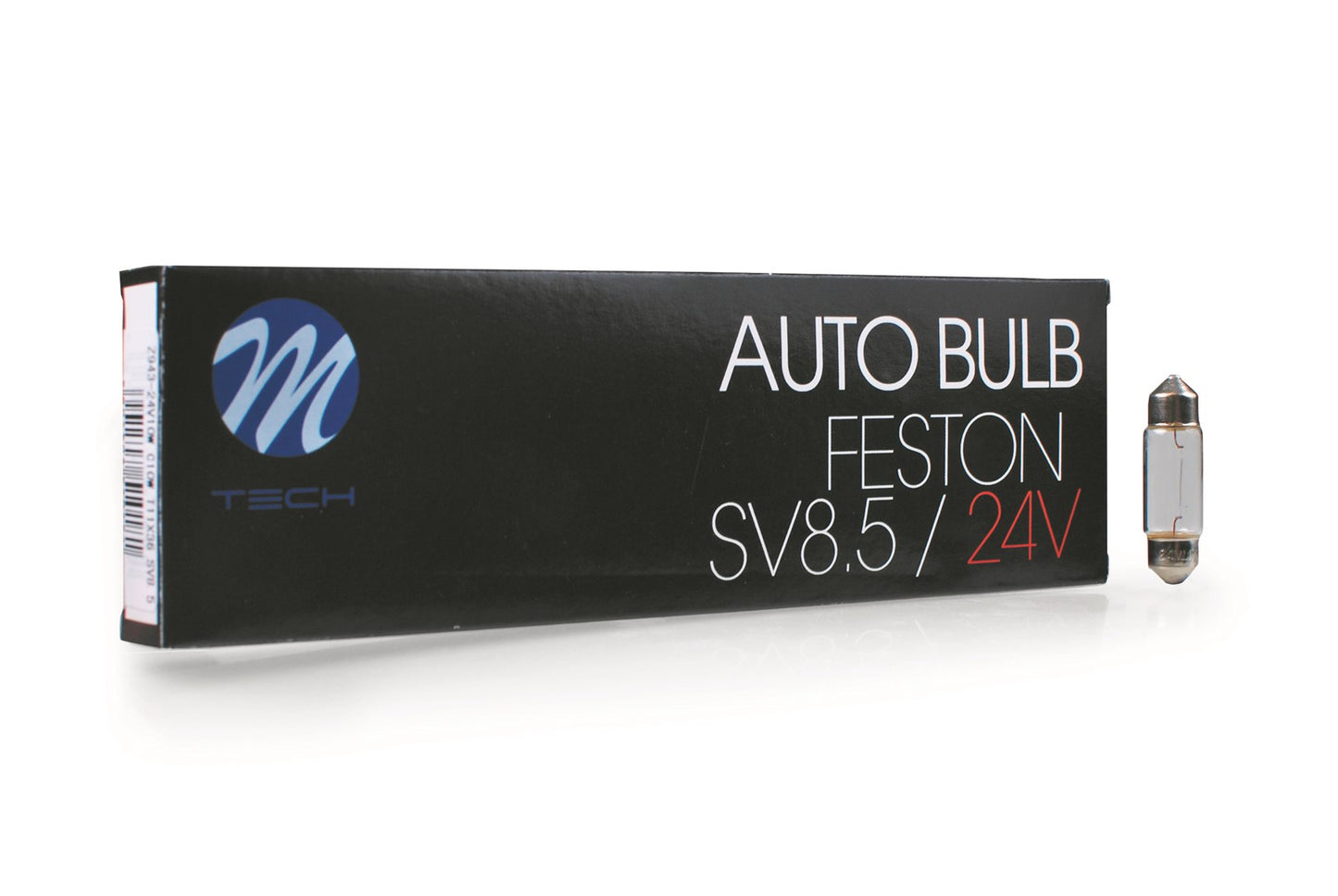 Glühlampe M-TECH C10W 36mm 10W T11x36 SV8.5 CLEAR 24V