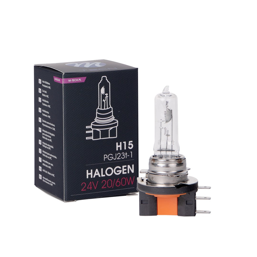 Halogenlampe M-TECH H15 24V 20/60W PGJ23t-1