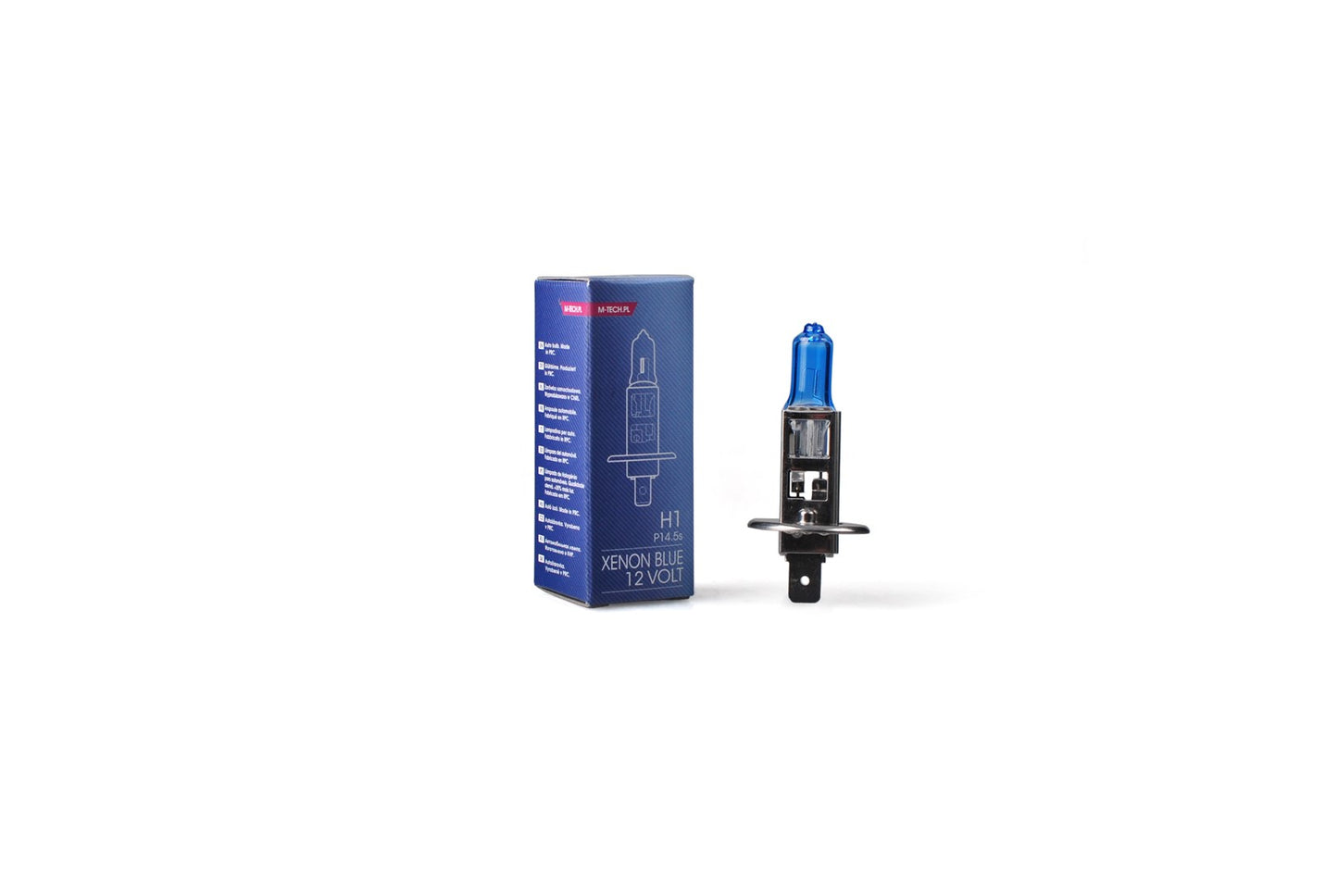 Halogenlampe M-TECH Xenon Blue H1 P14.5s 55W 12V