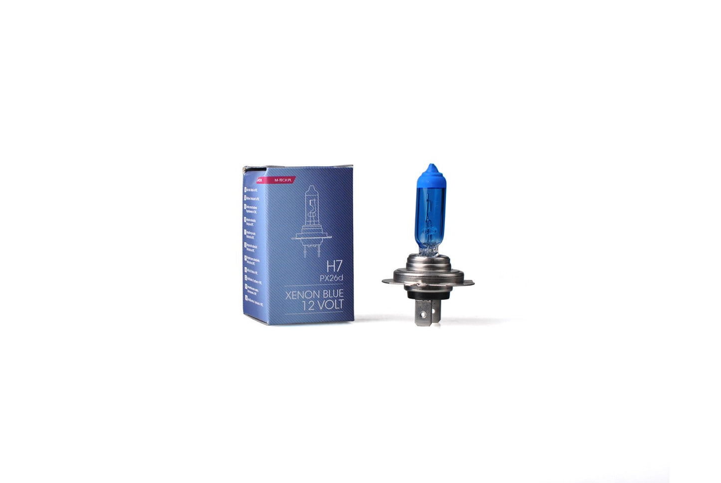Halogenlampe M-TECH Xenon Blue H7 PX26d 55W 12V