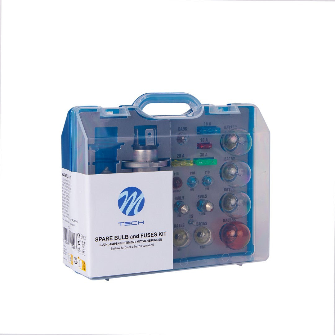 Ersatzlampen Set M-TECH 19 Stück - 2x H4 12V