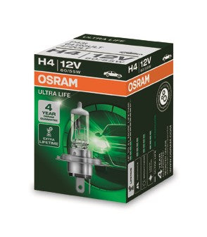 OSRAM Iltra Life H4 12V 55W 1 Stück