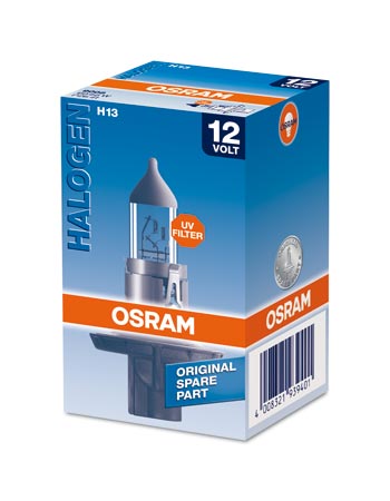Halogenscheinwerfer OSRAM P26.4t 12V 60/55W H13