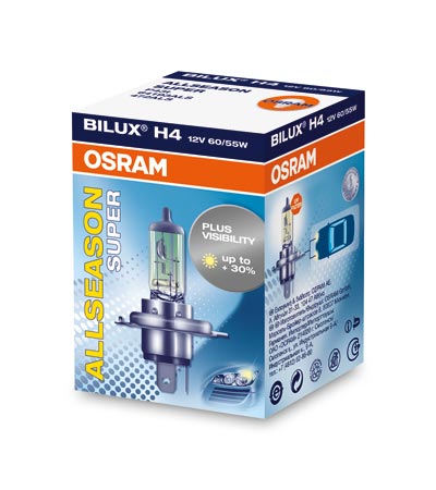 Halogen OSRAM ALLSEASON 64151ALS PK22s 55W 12V H3