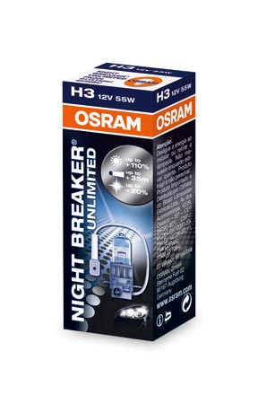 OSRAM NIGHT BREAKER® UNLIMITED H3