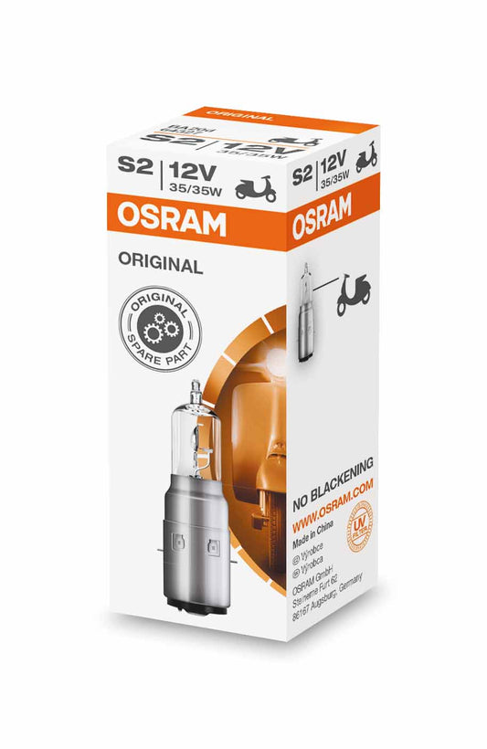 OSRAM 64327-01B S2 BA20d 35/35W 12V