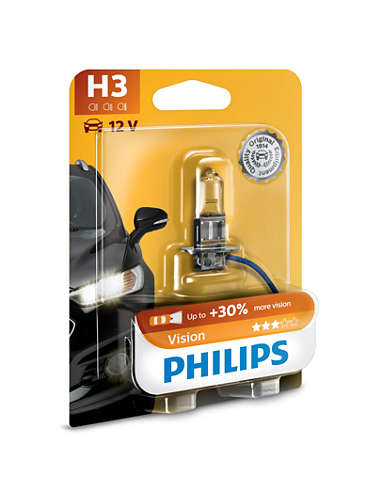 Philips H3 Vision 12V55W PK22s B1