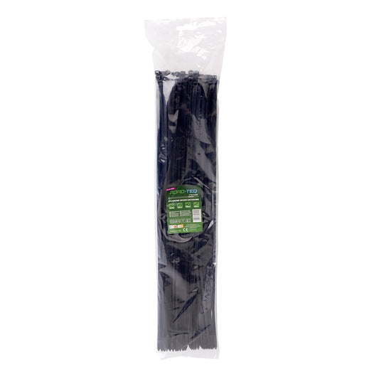 Nylon-Kabelbinder ROAD-TEQ Größe: 4,8x500mm, 100 Stk. schwarz