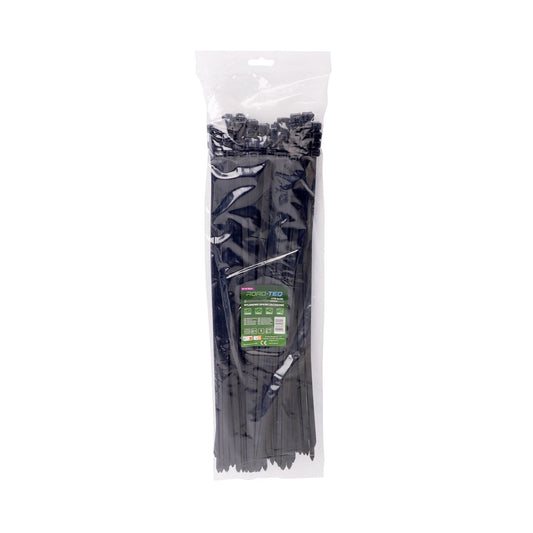 Nylon-Kabelbinder ROAD-TEQ Größe: 7,6x450mm, 100 Stk. schwarz