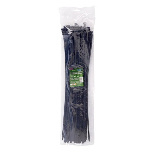 Nylon-Kabelbinder ROAD-TEQ Größe: 7,6x500mm, 100 Stk. schwarz