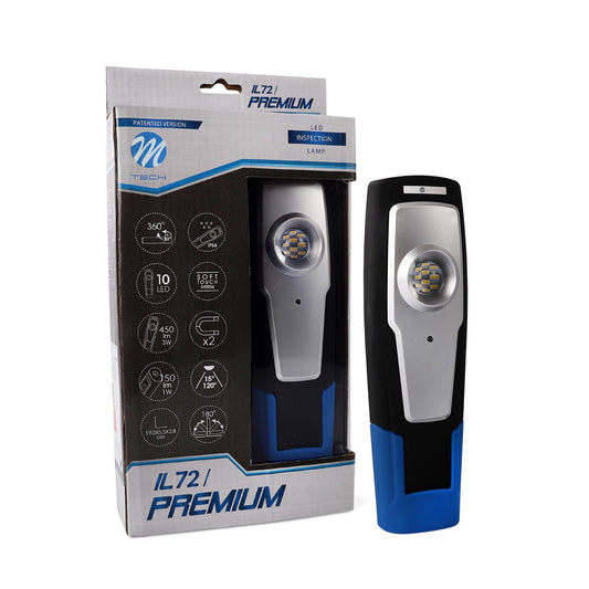 Inspektionslampe 10 SMD + 1HP