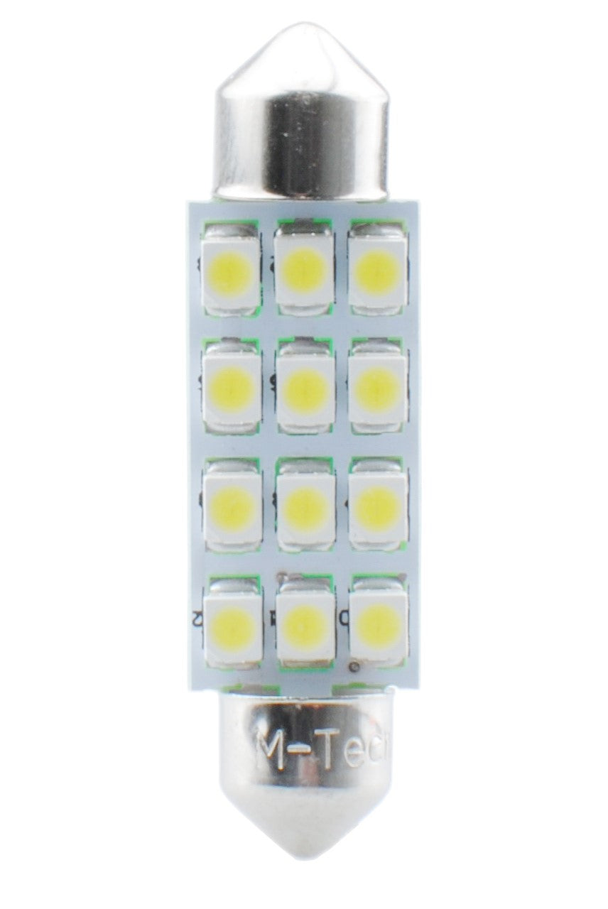 LED - Diode L030 - C5W 41mm 12xSMD3528 Weiß
