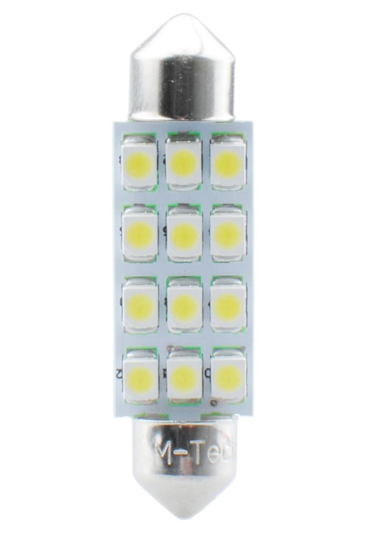 LED - Diode L030 - C5W 41mm 12xSMD3528 Weiß