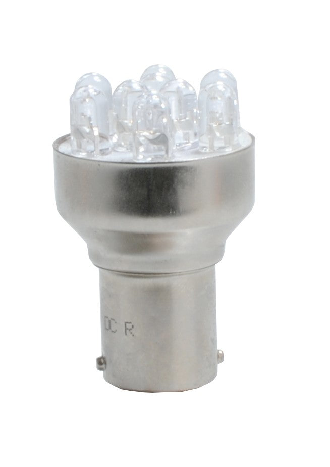 LED - Diode L045 - BA15s 9xFlux 5mm Gelb