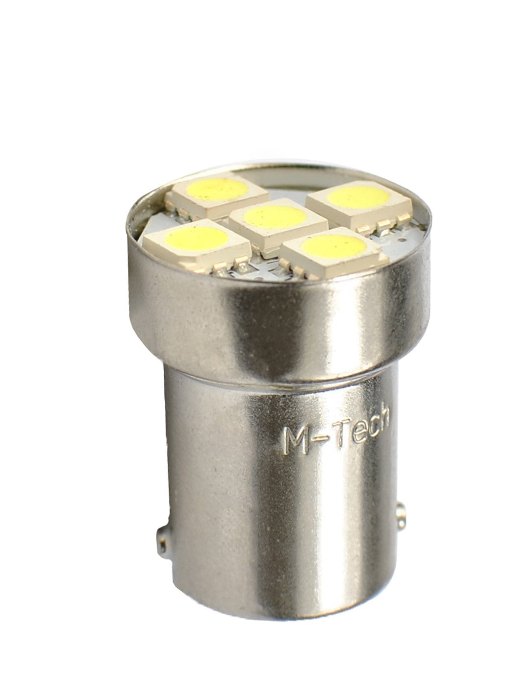 LED - Diode L075 - BA15s G18 5xSMD5050 Weiß