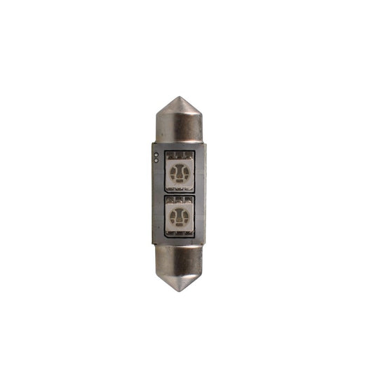LED - Diode L304 - C5W 36mm 2xSMD5050 CANBUS Blau