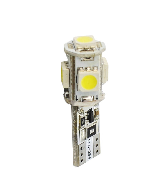 LED - Diode L302 - W5W 5xSMD5050 CANBUS Weiß