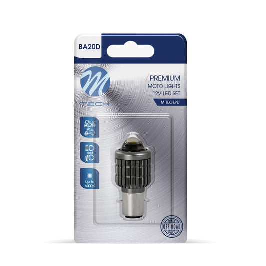 Blister 1x LED BA20D 3570SMD Weiß