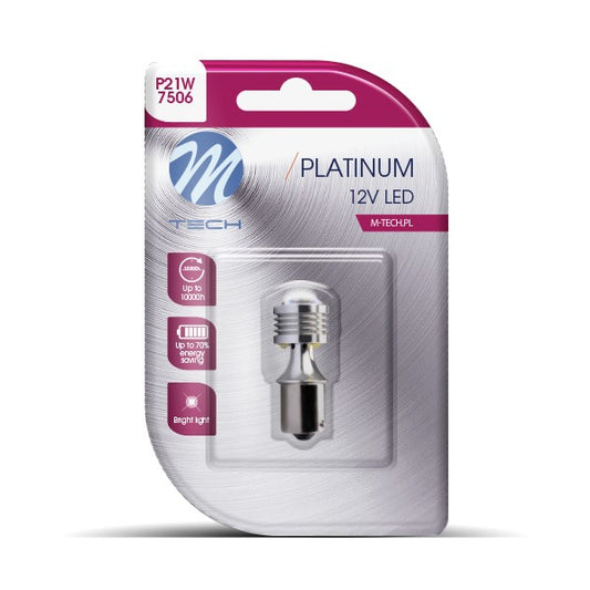 Blister 1x Diode LED L811 - BA15s 4xHP LED Amber 12-24V