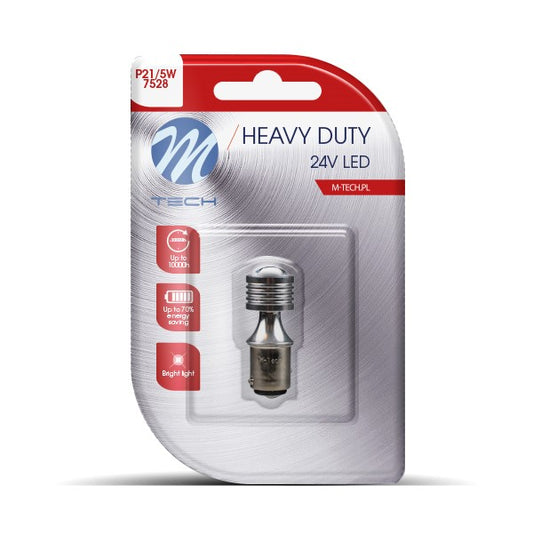 Blister 2x Diode LED L9812 - BAY15D 4xHP LED Weiß 24V