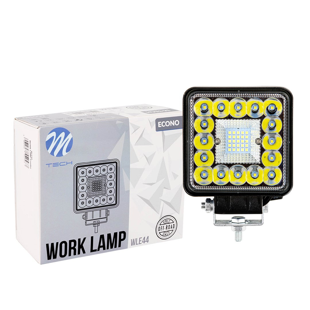 Arbeitsscheinwerfer M-TECH ECONO 4" 41xSMD3030 - Square 42W 10-30V Combo