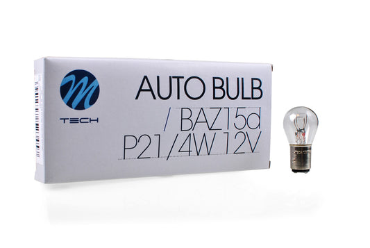 Glühlampe M-TECH P21/4W BAZ15d 21/4W CLEAR 12V