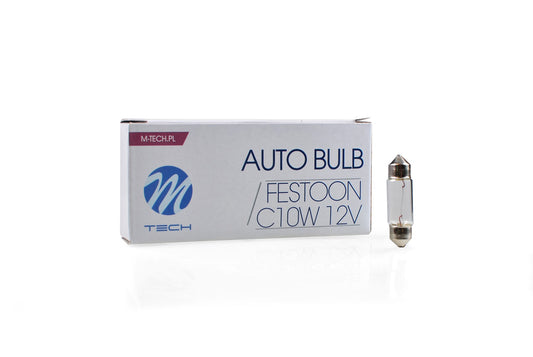 Glühlampe M-TECH C10W 36mm 10W T11x36 SV8.5 12V
