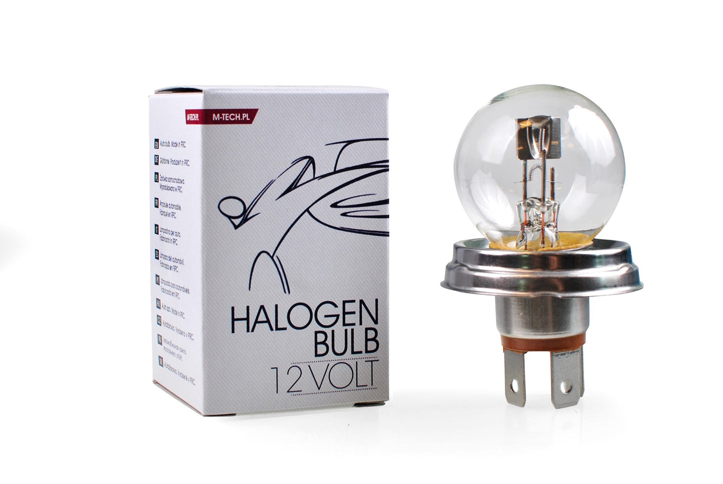 Halogenlampe M-TECH R2 P45t 45/40W CLEAR 12V