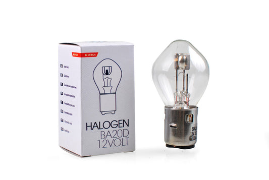 Glühlampe M-TECH S2 B35 BA20d 35/35W CLEAR 12V
