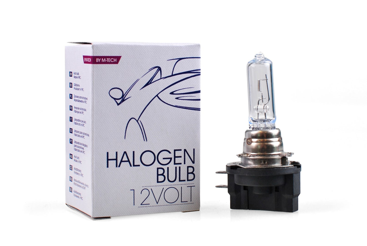 Halogenlampe M-TECH H9B PGJY19-5 65W 12V