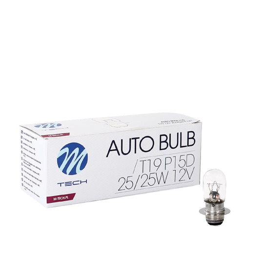 Glühlampe M-TECH T19 25/25W P15d-25-1 12V