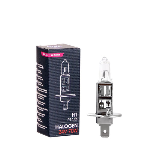 Halogenlampe M-TECH H1 70W P14.5s 24V