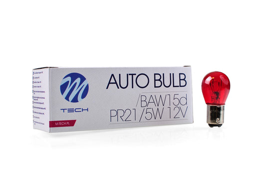 Glühlampe M-TECH PR21/5W BAW15d 21/5W RED 12V