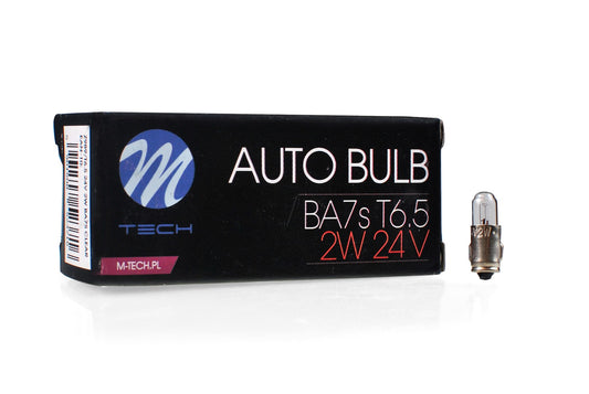 Glühlampe M-TECH T6.5 BA7s 2W 24V